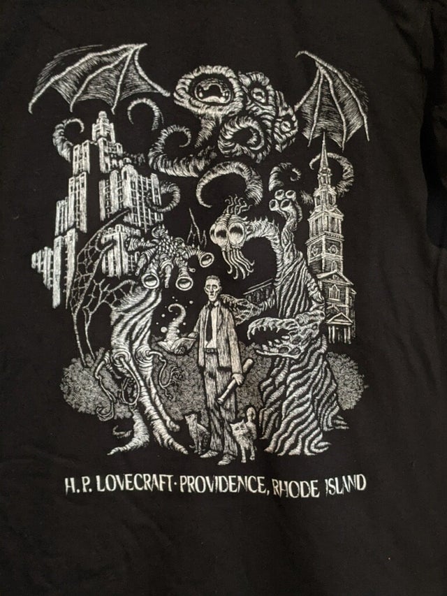 H. P. Lovecraft Providence T-Shirt
